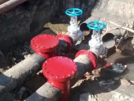 華泰熱電帶壓封堵加裝閥門順利完成！